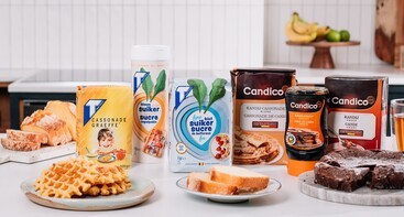 Producten van Tiense Suiker en Candico 