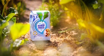 Pakje suiker in de velden