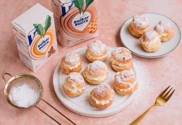 Soesjes en bloemsuiker