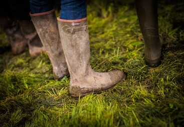 Field visit climate farming